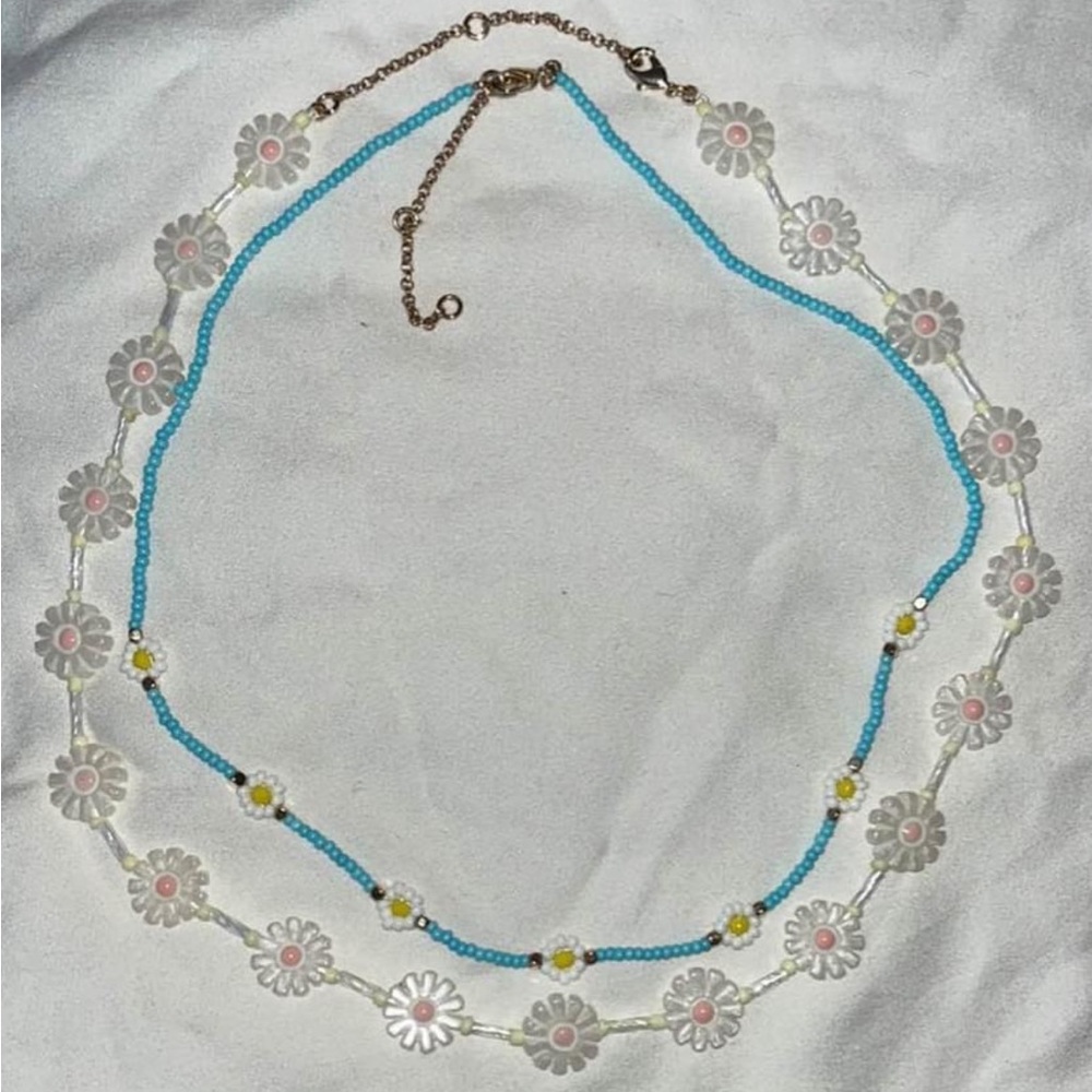 Stacking Anthropologie Necklaces